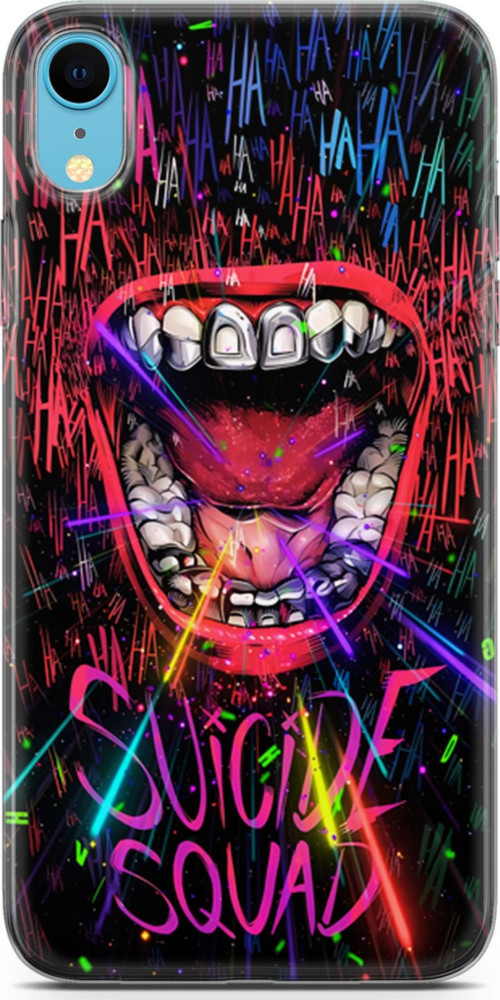 iPhone XR Uyumlu Kılıf Yapayzeka 4 Suicide Squad Silikon Kılıf