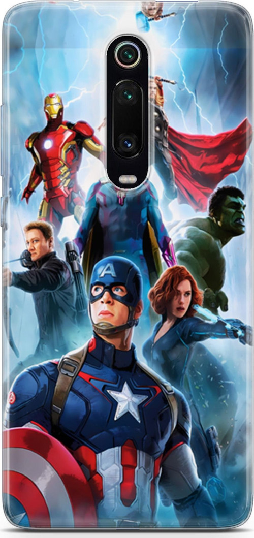 Xiaomi Mi 9T Pro Uyumlu Kılıf Yapayzeka 6 Marvel Kahramanları Koruyucu Kapak