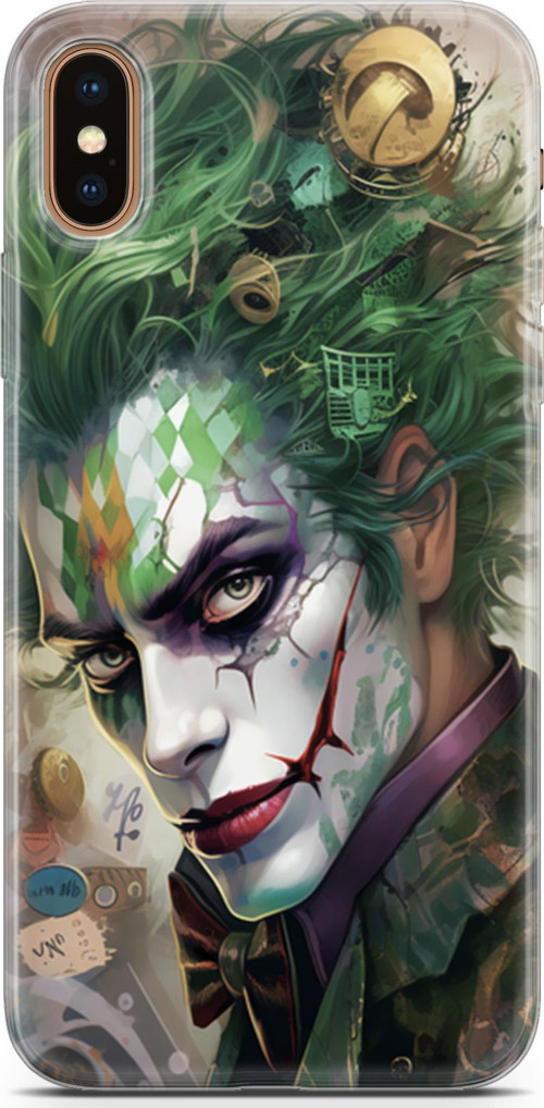 iPhone XS Max Uyumlu Kılıf Yapayzeka 12 Joker Tasarım Kılıf
