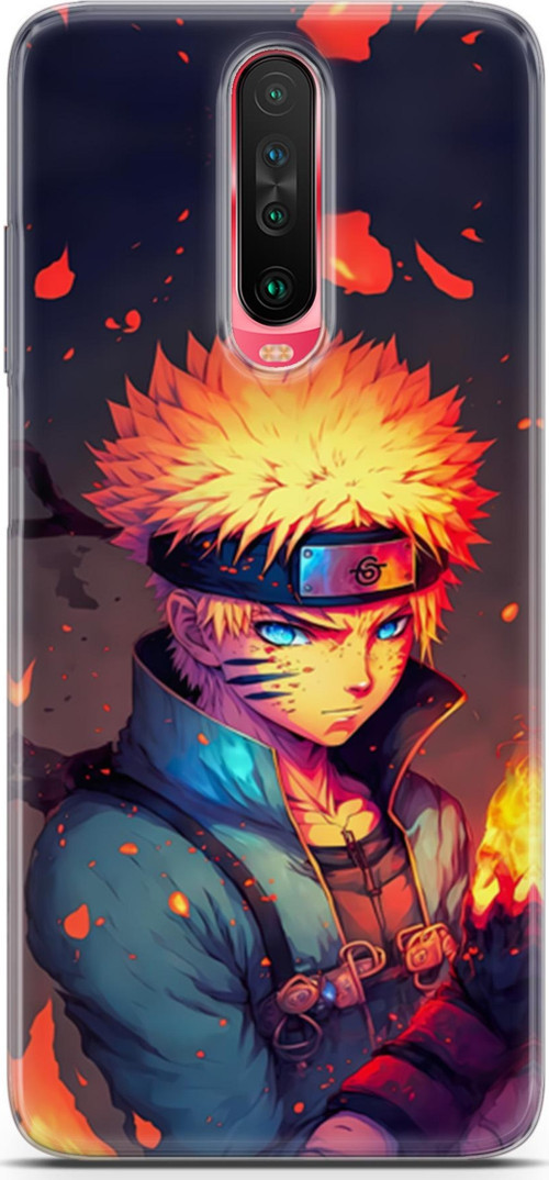 Xiaomi Poco X2 Uyumlu Kılıf Yapayzeka 11 Naruto 4K Baskılı Kılıf