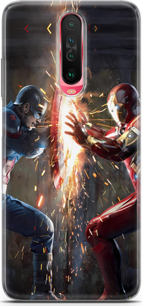 Xiaomi Poco X2 Uyumlu Kılıf Yapayzeka 14 Iron Man Cover Kılıf