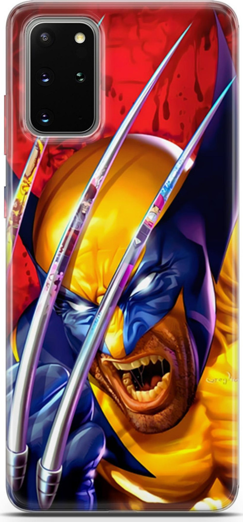 Galaxy S20 Plus Uyumlu Kılıf Yapayzeka 7 Wolverine Desenli Kılıf