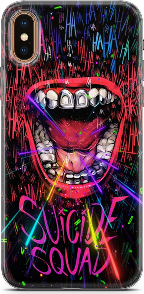iPhone XS Max Uyumlu Kılıf Yapayzeka 4 Suicide Squad Silikon Kılıf