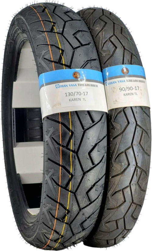 130/70-17 Ve 90/90-17 Tl (Tubeless - Dubleks) Motosiklet Lastiği Takım