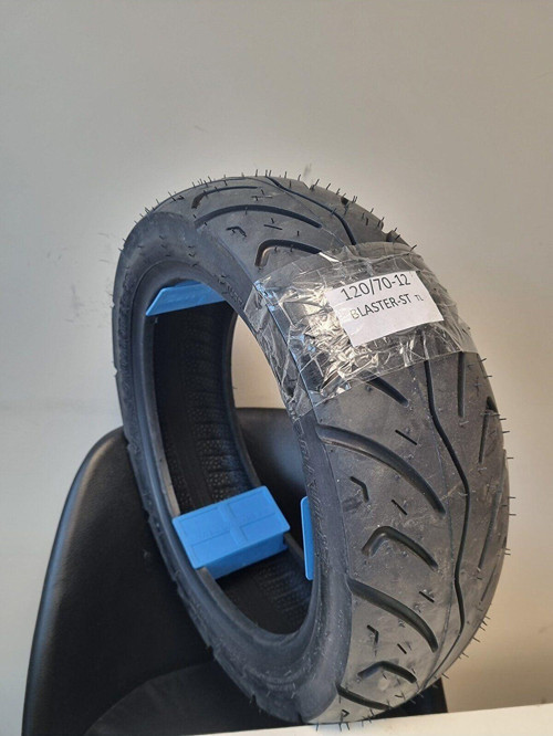 Arora Capuccino Ön/Arka Takım Set 120/70-12 Dubleks Motosiklet Lastiği Blasterstset1