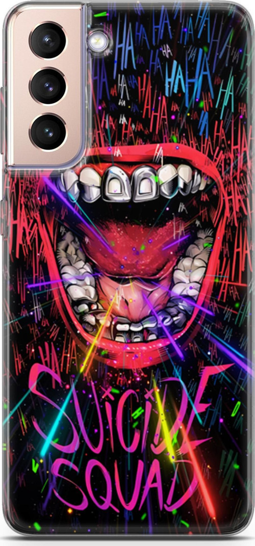 Galaxy S21 Plus Uyumlu Kılıf Yapayzeka 4 Suicide Squad Silikon Kılıf