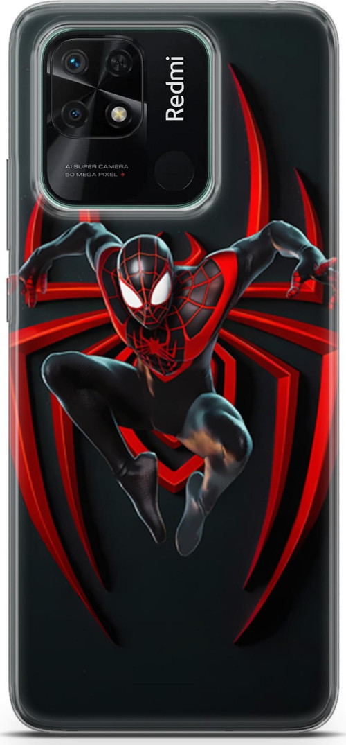 Xiaomi Redmi 10c Uyumlu Kılıf Yapayzeka 1 Örümcek Adam Anime Telefon Kılıfı