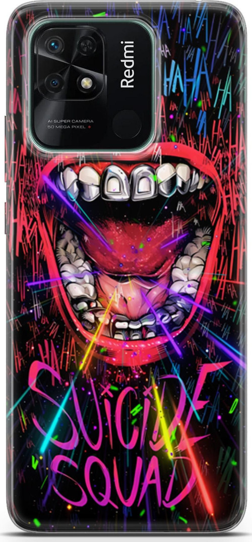Xiaomi Redmi 10c Uyumlu Kılıf Yapayzeka 4 Suicide Squad Silikon Kılıf