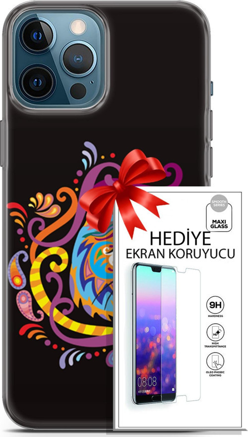 Apple İphone 12 Pro Max Kılıf Orijinal Seri Scotish-British 02 Yerel Kedi Kapak Ve Ekran Koruyucu
