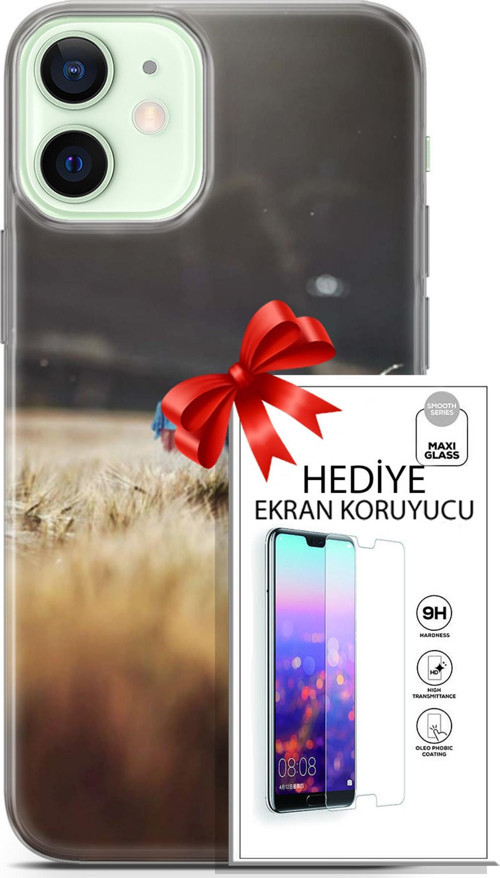 Apple İphone 12 Kılıf Orijinal Seri Pubg 03 Ana Karakter Arka Kapak + Ekran Koruyucu