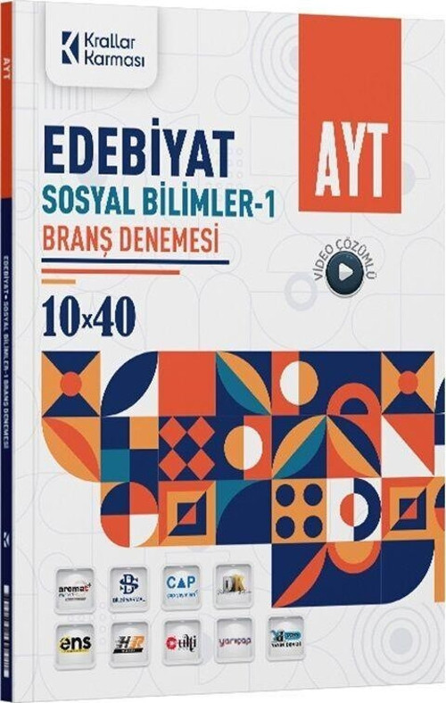 AYT Edebiyat Sosyal Bilimler 1 10 x 40 Branş Denemesi Krallar Karması