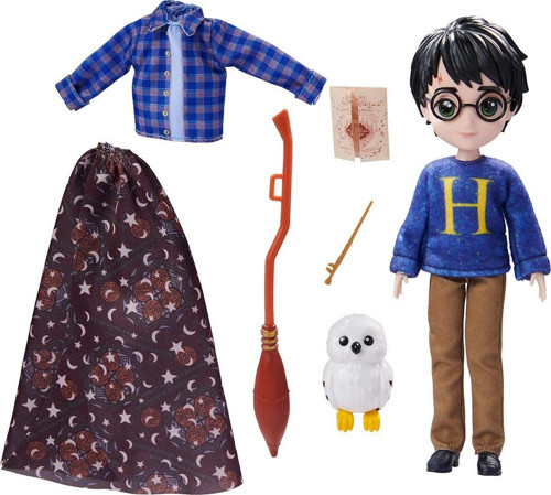 Büyücülük Dünyası Harry Potter, Görünmezlik Pelerini Ve 5 Bebek Aksesuarı İle 8 İnç Harry Potter Beb