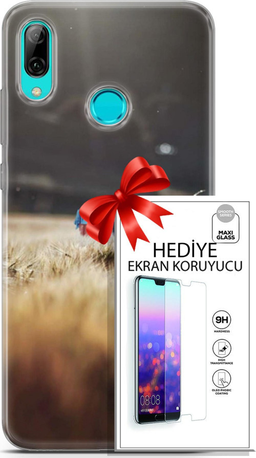 Huawei P Smart 2019 Kılıf Orijinal Seri Pubg 03 Ana Karakter Arka Kapak + Ekran Koruyucu
