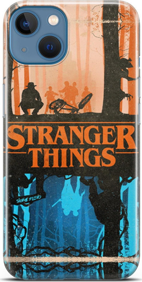 Apple İphone 13 Kılıf Orijinal Seri Typo 13 Stranger Things Case Kapak
