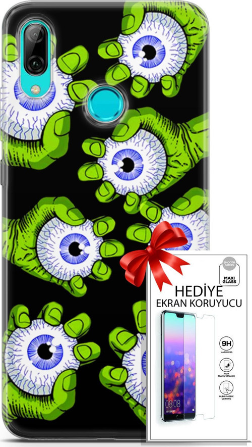 Huawei P Smart 2019 Kılıf Orijinal Seri Bounce 23 Lynn Walsh Telefon Kabı Ve Ekran Koruyucu