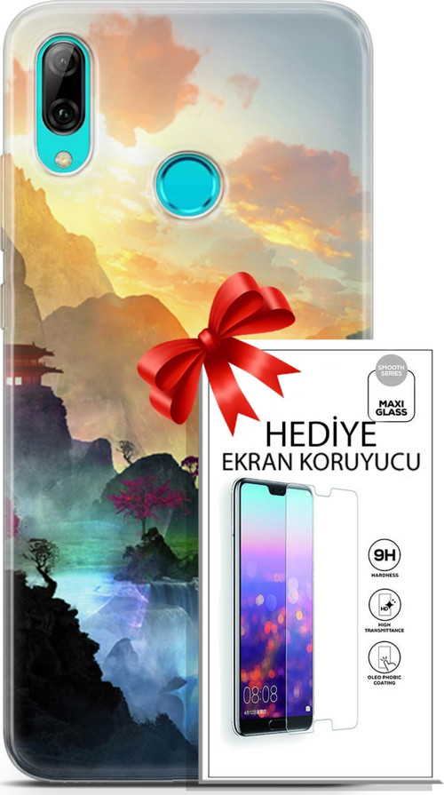 Huawei P Smart 2019 Kılıf Orijinal Seri Neo 06 Cyclops Koruyucu Kapak Ekran Koruyucu