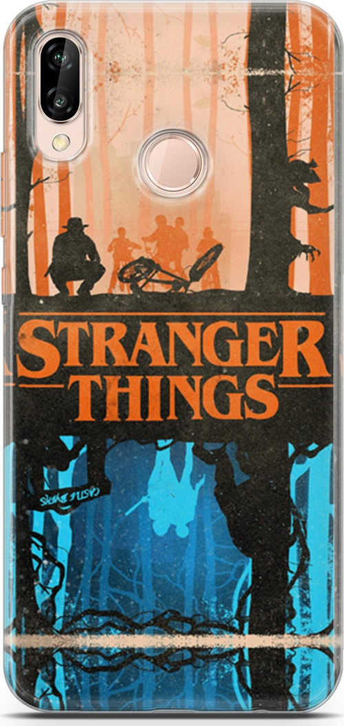 Huawei P20 Lite Kılıf Orijinal Seri Typo 13 Stranger Things Case Kapak