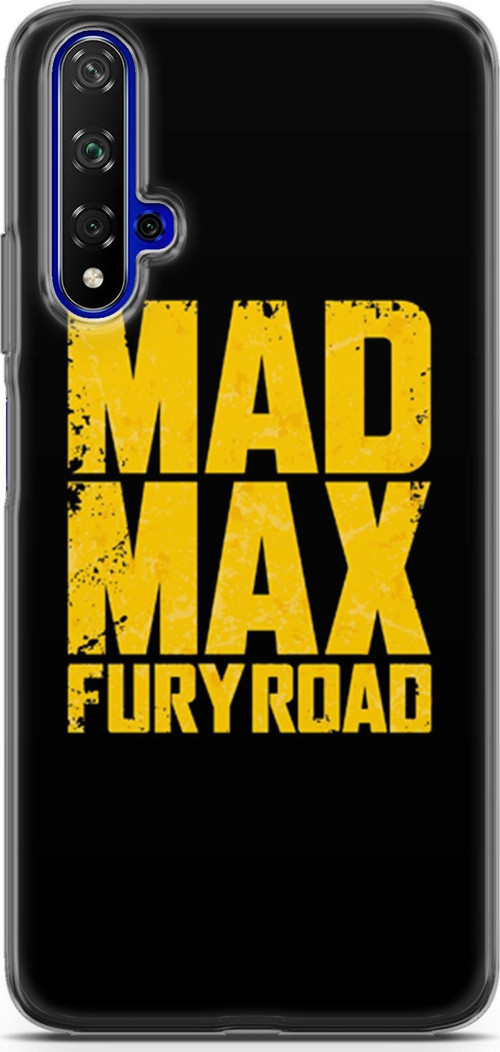 Huawei Nova 5T Kılıf Orijinal Seri Typo 24 Mad Max Furryroad Darbe Emici Kılıf