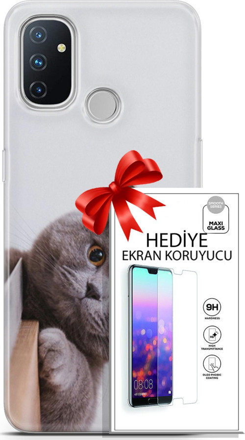 Oneplus Nord N100 Kılıf Orijinal Seri Scotish-British 06 Duman Koruyucu Kapak Ekran Koruyucu