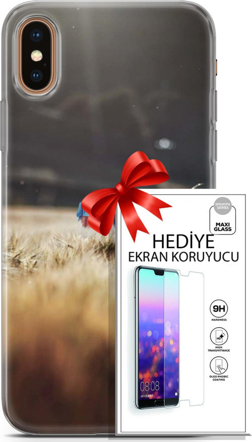 Apple İphone Xs Max Kılıf Orijinal Seri Pubg 03 Ana Karakter Arka Kapak + Ekran Koruyucu