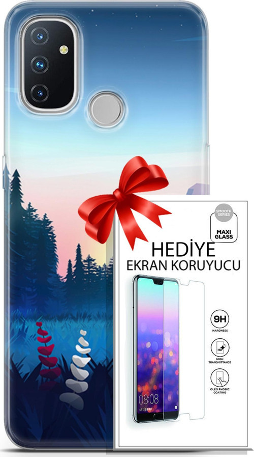Oneplus Nord N100 Kılıf Orijinal Seri Neo 11 Batgirl 4K Baskılı Kılıf + Ekran Koruyucu Full Koruma