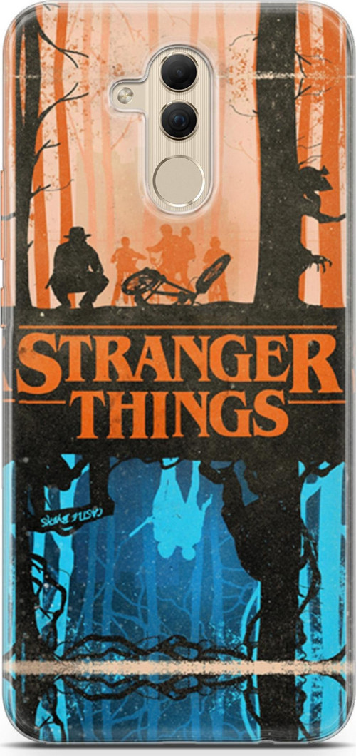 Huawei Mate 20 Lite Kılıf Orijinal Seri Typo 13 Stranger Things Case Kapak