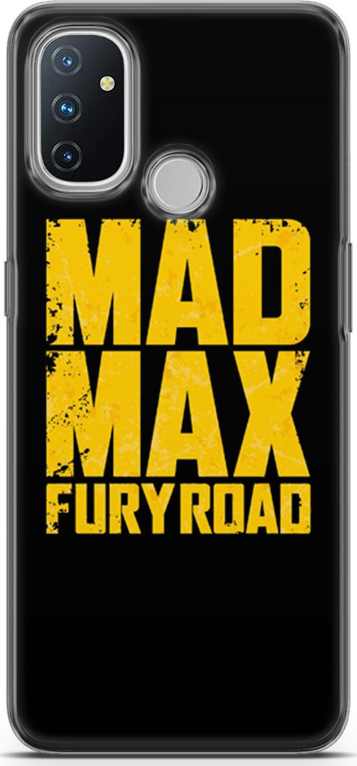 Oneplus Nord N100 Kılıf Orijinal Seri Typo 24 Mad Max Furryroad Darbe Emici Kılıf