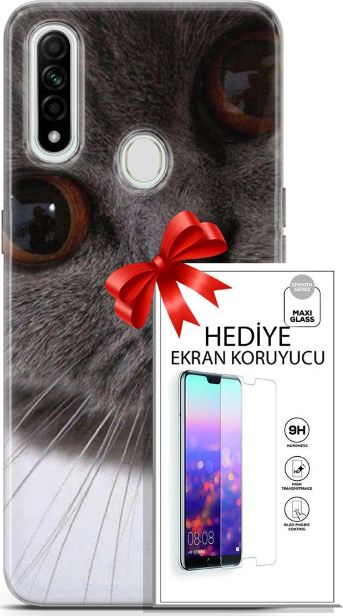 Oppo A31 Kılıf Orijinal Seri Scotish-British 11 Pov British 4K Baskılı Kılıf + Ekran Koruyucu Full Koruma