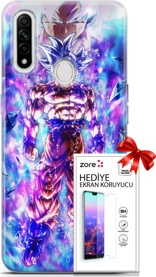 Oppo A31 Kılıf Orijinal Seri Supers 12 Legends Anime Tasarım Kılıf + Ekran Koruyucu