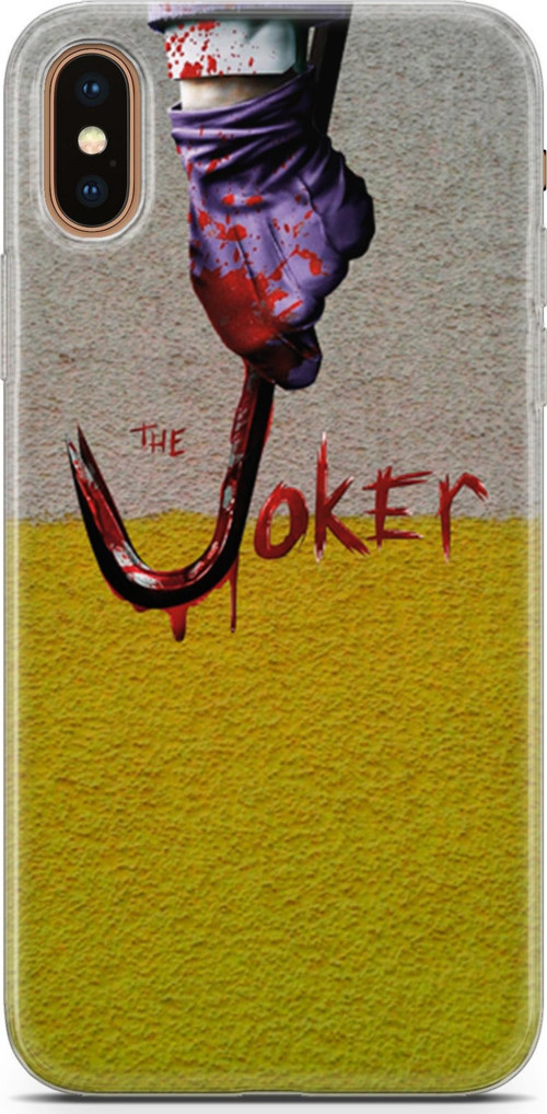 Apple İphone Xs Max Kılıf Orijinal Seri Typo 09 Joker Uv Kılıf