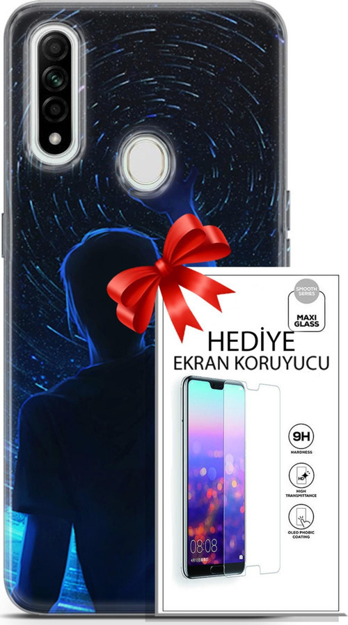 Oppo A31 Kılıf Orijinal Seri Neo 14 Batman The Joker Cover Kılıf + Ön Ekran Koruyucu