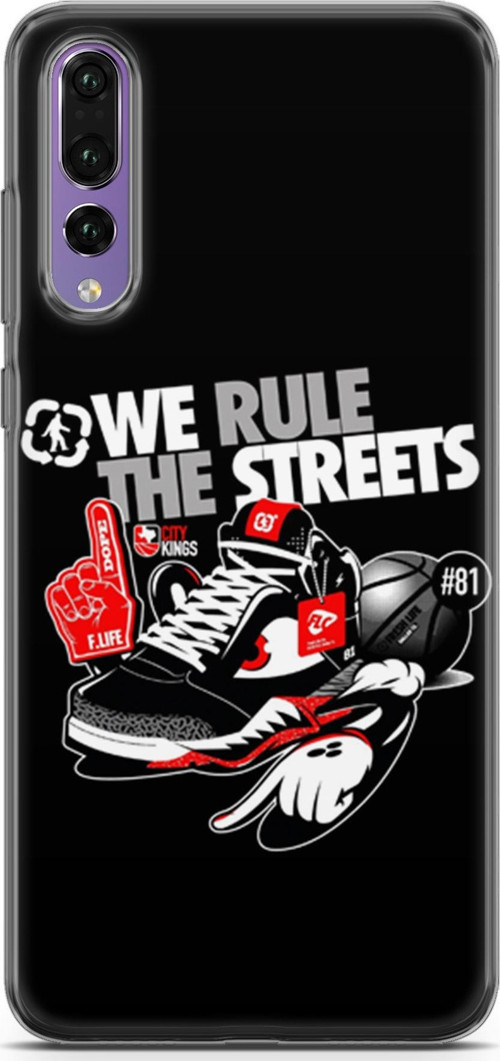 Huawei P20 Pro Kılıf Orijinal Seri Typo 25 We Rule The Streets Soyulmayan Kılıf