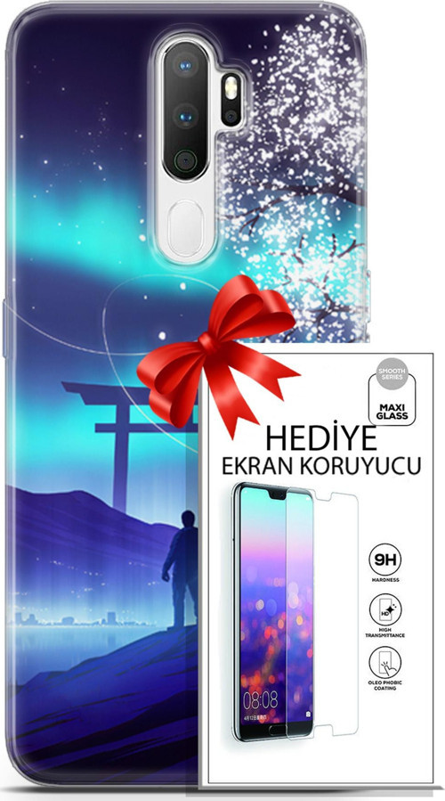 Oppo A5 2020 Kılıf Orijinal Seri Neo 26 Spider Girls Soft Kapak + Ekran Koruyucu