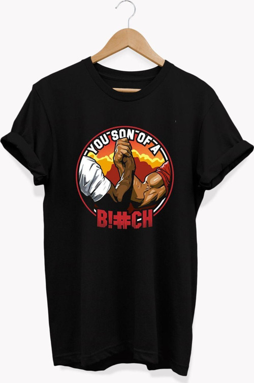 , Son Of Baskılı, %100 Pamuk, Bisiklet Yaka, Normal Beden Tişört, Basic T-Shirt