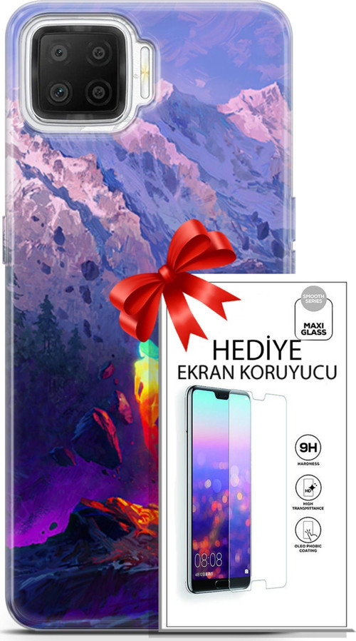 Oppo A73 Kılıf Orijinal Seri Neo 24 Örümcek Adam Darbe Emici Kılıf + Ekran Koruyucu