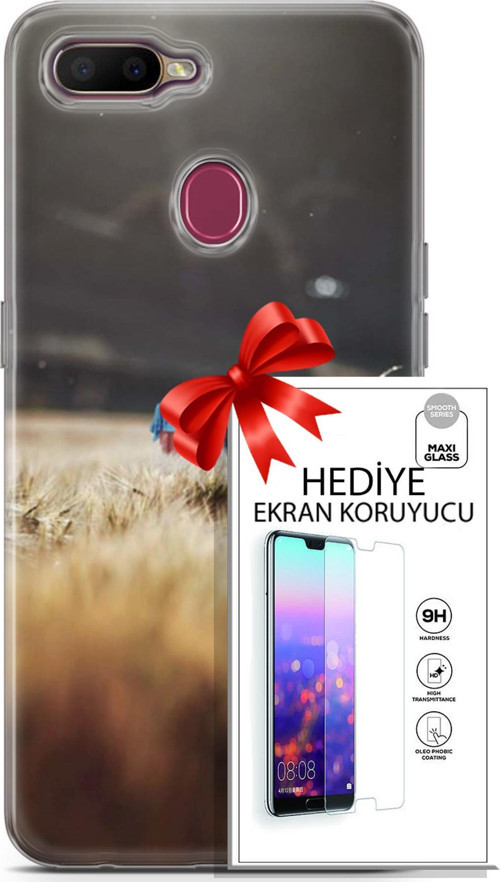 Oppo Ax7 Kılıf Orijinal Seri Pubg 03 Ana Karakter Arka Kapak + Ekran Koruyucu