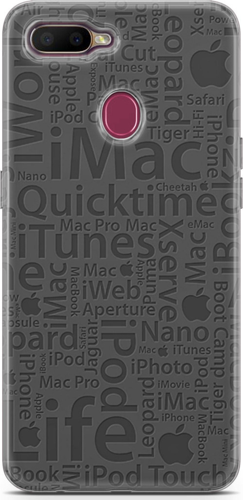 Oppo Ax7 Kılıf Orijinal Seri Typo 28 İmac İweb İlife İz Bırakmayan Kılıf