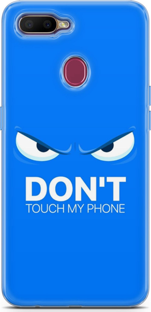 Oppo Ax7 Kılıf Orijinal Seri Typo 19 Don'T Touch My Phone Tam Koruma Kılıf