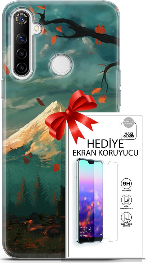 Realme 6İ Kılıf Orijinal Seri Neo 03 Wolverine Arka Kapak + Ekran Koruyucu