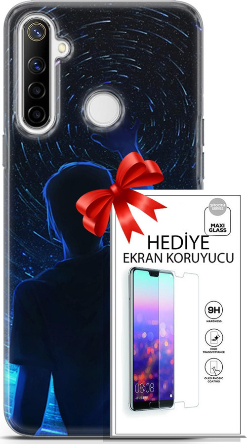 Realme 6İ Kılıf Orijinal Seri Neo 14 Batman The Joker Cover Kılıf + Ön Ekran Koruyucu