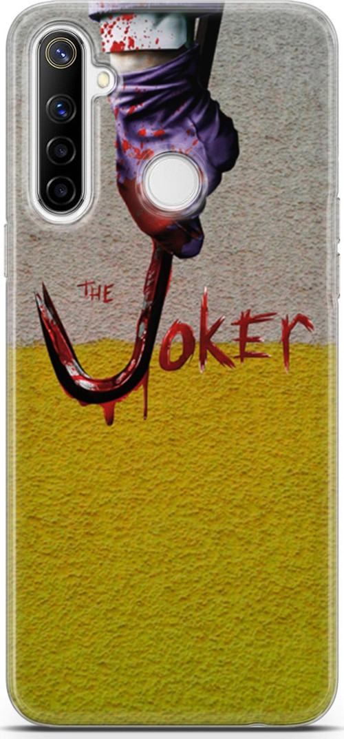Realme 6İ Kılıf Orijinal Seri Typo 09 Joker Uv Kılıf