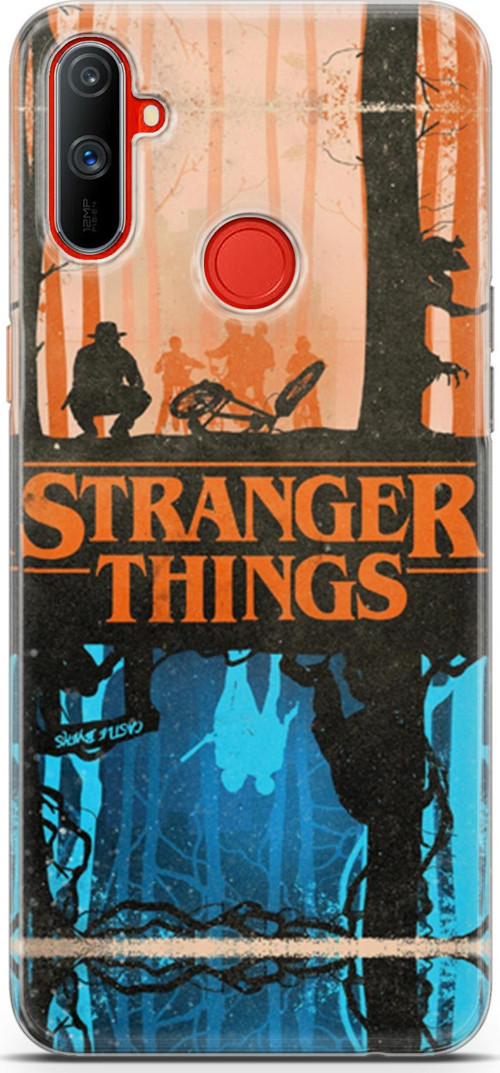 Realme C3 Kılıf Orijinal Seri Typo 13 Stranger Things Case Kapak