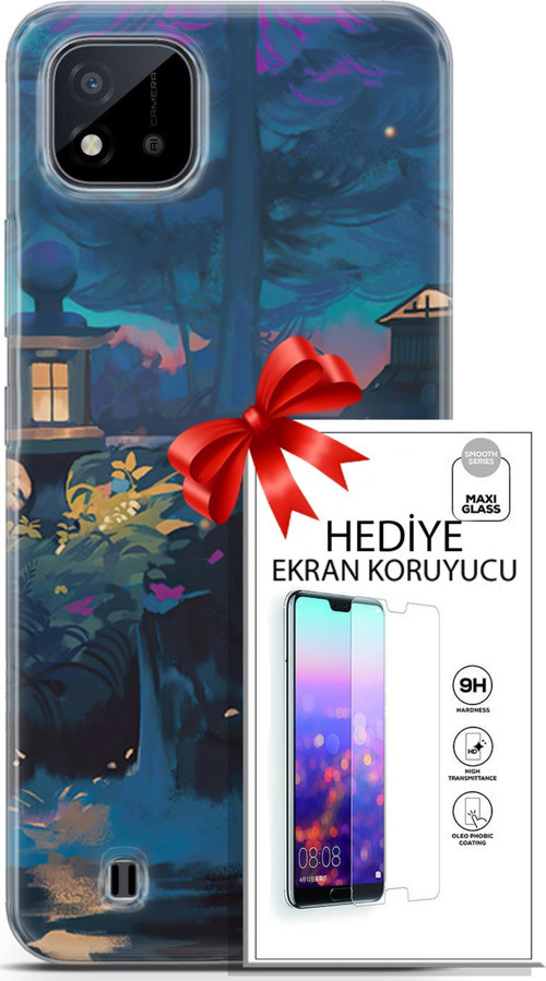 Realme C11 2021 Kılıf Orijinal Seri Neo 16 Thor Herald Hediyelik Kılıf Ve Ekran Koruyucu