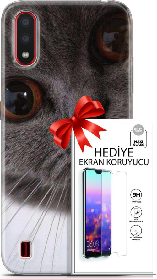 Samsung Galaxy A01 Kılıf Orijinal Seri Scotish-British 11 Pov British 4K Baskılı Kılıf + Ekran Koruyucu
