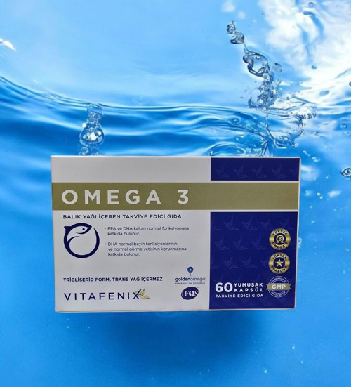Omega 3 Balık Yağı İçeren Takviye Edici Gıda