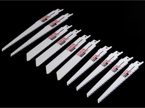 Tilki Kuyruğu Testere Seti 10 Parçalı Ahşap Metal Kemik Kesme Lazer Dişli