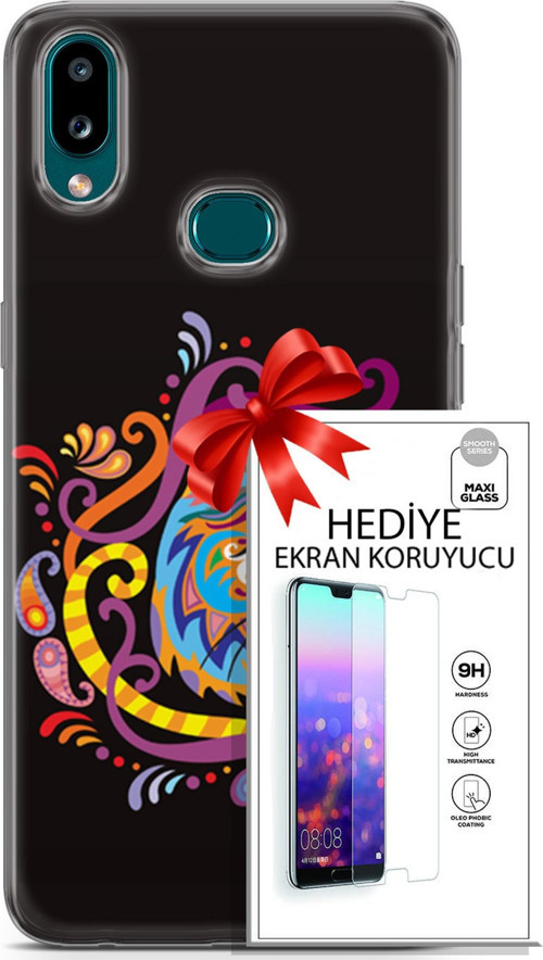 Samsung Galaxy A10S Kılıf Orijinal Seri Scotish-British 02 Yerel Kedi Kapak Ve Ekran Koruyucu