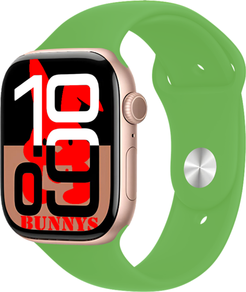 Samsung Galaxy A91 Uyumlu Yeşil Akıllı Saat Watch10 2025 Hediyeli AMOLED EKRAN