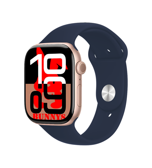 Samsung Galaxy M21 Uyumlu Lacivert Akıllı Saat Watch10 2025 Hediyeli AMOLED EKRAN