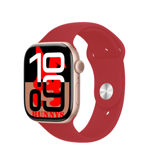 Xiaomi Redmi 10X Uyumlu Kırmızı Akıllı Saat Watch10 2025 Hediyeli AMOLED EKRAN